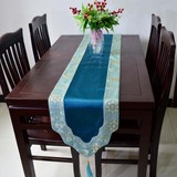 批发中式高档桌旗中国风古典奢华绸缎桌布客厅餐桌电视柜茶几布艺
