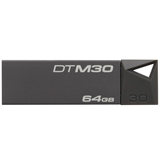 金士顿 DTM30 64gu盘usb3.0超薄金属防水 高速u盘65G优盘64gb正品