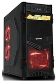 联想QDI游戏机箱，豪华版强化五金游戏机箱，联想QDI龙将黑机箱