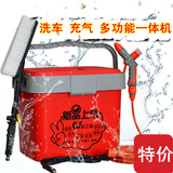 家用高压电动洗车器自助洗车机便携式车载洗车泵充气一体机车之源
