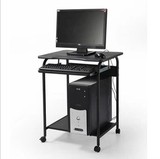 包邮新品简易电脑桌简约台式桌家用可移动时尚7277特价实木家具