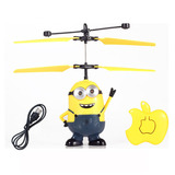 小黄人飞机可充电遥控飞机耐摔感应悬浮飞行器迷你直升机儿童玩具