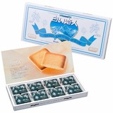 临期特价白色恋人 日本北海道进口零食 白巧克力夹心饼干 24枚