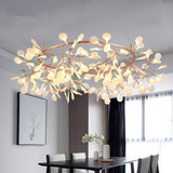 Mooi 北欧设计师时尚艺术设计客厅餐厅过道卧室萤火虫创意LED吊灯