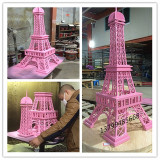 定制大型铁塔1-3米法国巴黎埃菲尔铁塔模型 装饰品摆件摆设婚庆