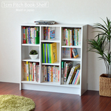 宜家实木书柜自由组合书架置物架储物柜儿童实木书柜书架整装