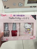 限时特价 澳洲直邮 OPI Hello Kitty套装 15ml*2  内附可爱护照本