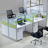 厦门办公家具4人位办公桌 屏风组合职员桌 员工位电脑桌可定做