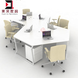 办公家具定制职员办公桌椅简约现代办公桌电脑桌屏风桌新款员工桌