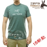 【三驴】16款Arcteryx/始祖鸟Arc'word T-Shirt 纯棉T恤男17044