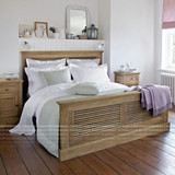 法式双人床欧式实木床1.5米美式家具1.8米古典床定制高箱储物婚床