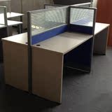 二手屏风办公桌091/.2*0.6m办公桌带/隔断办公桌/二手办公家具市
