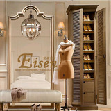 法式家具 欧式家具 外贸出口实木玄关柜 鞋柜 置物柜 边柜