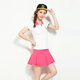 运动套装女夏季新款羽毛球服大码学生韩版网球裙裤裙运动服两件套