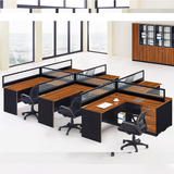 办公桌佛山办公家具办公屏风4职员办公桌工作位单人6办公桌椅卡位