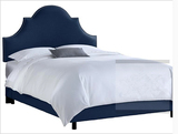 美式乡村布艺床新古典法式风格软包简约双人床公主床欧式布床婚床