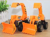 女孩宝宝儿童玩具男生小汽车模型惯性滑行回力工程车挖土机挖掘机