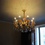 欧式水晶吊灯现代奢华别墅客厅酒店大厅蜡烛卧室餐厅水晶吊灯灯具