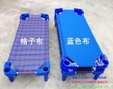 厂家直销幼儿园专用床 幼儿软床 儿童床 幼儿塑料布床 幼儿布床