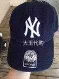 美国代购MLB 47 New Era New York Yankees纽约扬基棒球帽鸭舌帽