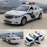 批发价 新品1:32红旗H7合金汽车模型北京出租车的士 警车四开声光
