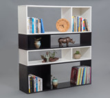 儿童书架置物架简易实木桌上格架床头落地书柜书架经济型简约现代
