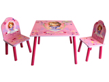 外贸儿童学习桌实木书桌幼儿园桌椅套装宝宝吃饭桌手工桌游戏桌