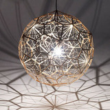 时尚个性不锈钢圆球吊灯 创意餐厅设计师灯饰具 马斯登 镂空