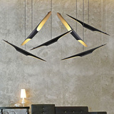 设计师北欧宜家简约现代铝材管高档服装卖场枝型异形客厅餐厅吊灯