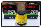 PENTAX/宾得DA35/F2.4 DA35mm 限量 银/黄 (K3/K50/K01/K30/K5)