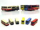 DIY沙盘建筑模型汽车 公交巴士模型材料彩色场景建筑小车车模