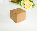 特价 面霜包装盒 饰品盒 化妆品盒 手工皂牛皮纸盒 5.5*5.5*4.5CM