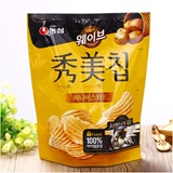 韩国进口零食品农心秀美薯片原味/洋葱/ 蜂蜜芥末味85g 3味任选