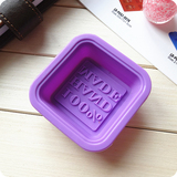 【厂家直销】韩国热销皂模 硅胶蛋糕模具 手工皂模 100%字样 50G