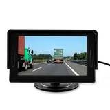 车载显示屏 4.3寸台式显示器 汽车可视倒车雷达 高清视频影像系统