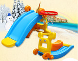 摇马滑梯组合二合一塑料玩具儿童木马音乐摇摇椅两用宝宝摇摇马