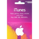 香港苹果商店礼品卡1千港币HK iTunes Gift Card HK$1000 充值卡