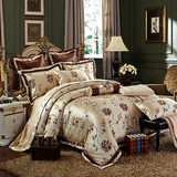 奢华欧式床品十件套家居软装床上用品床盖床单别墅家纺六七八件套