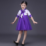 儿童韩服 女童装朝鲜族舞蹈服 少数民族演出表演服装 大长今摄影