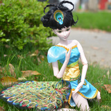 叶罗丽娃娃正品孔雀仙子含衣服夜萝莉大礼盒精灵梦芭比洋娃娃套装