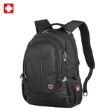 瑞士军刀双肩包男士背包学生书包简约商务出差旅行包15.6寸电脑包