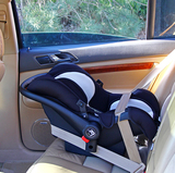 婴儿轻便手提可推睡篮宝宝推车提篮式车载儿童安全座椅多功能摇篮