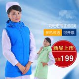 护士棉衣护士棉袄羽绒服马甲冬装棉外套修身女款防寒服值班工作衣