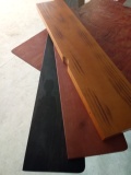 定做原木一字实木搁板桌面板定制松木板电视墙上置物架大隔板