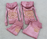 女小童春新款2016儿童天鹅绒套装刺绣休闲运动两件套韩版中大童装