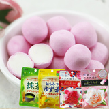 日本进口零食 嘉娜宝kracie水果香体糖 约会必备玫瑰糖果32g