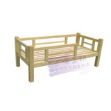 幼儿园木床 带围栏木板床 幼儿木床批发 儿童木板床 定制木床厂家