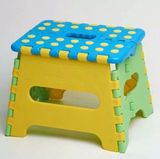 手提便携式塑料折叠凳子 户外卡通儿童小板凳