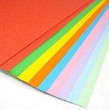 彩色平面卡纸 80g120G230G彩色复印纸A4彩色手工纸儿童折纸彩色纸