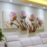 沙发背景墙画现代简约客厅装饰画无框挂画餐厅卧室壁画立体浮雕画